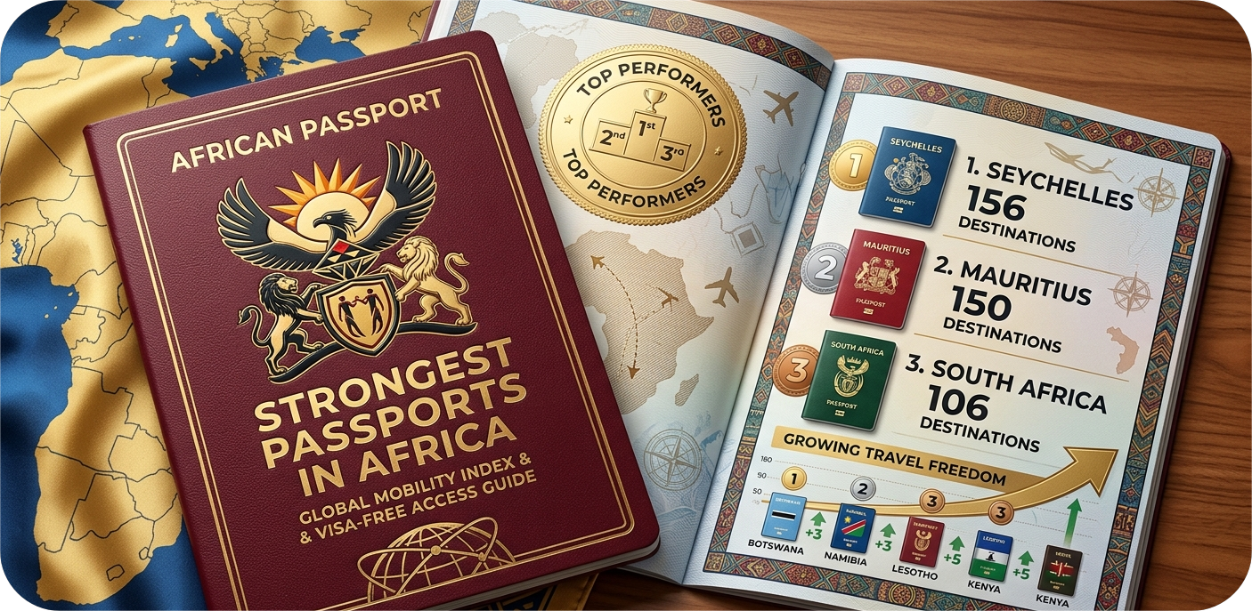Strongest African Passports: Top 10 Powerful Rankings You Can’t Afford to Ignore before relocating in 2026 (Visa-Free Access Revealed)