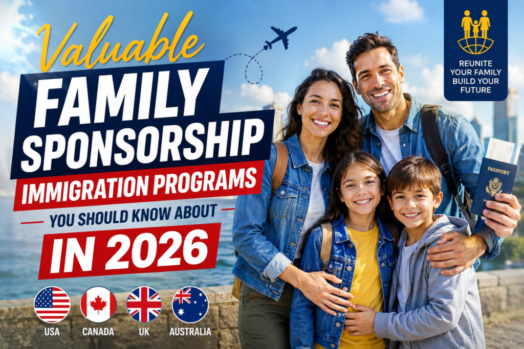 Valuable Family Sponsorship Immigration Programs You Should Know About in 2026