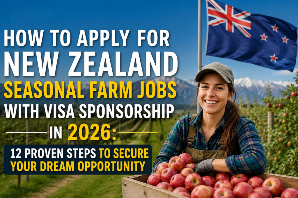 New Zealand Farm Jobs
