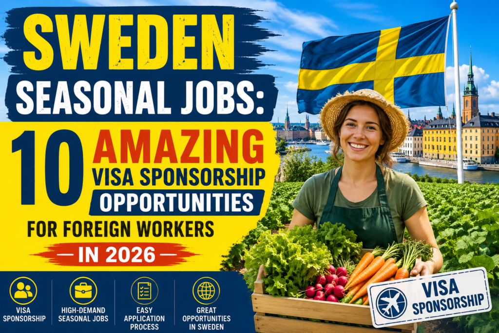 Sweden Seasonal Jobs